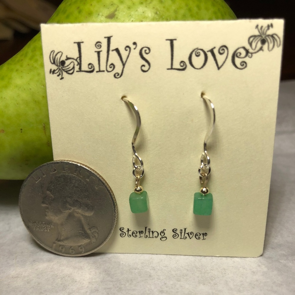 Green Adventurine Earrings